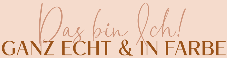 Das bin ich