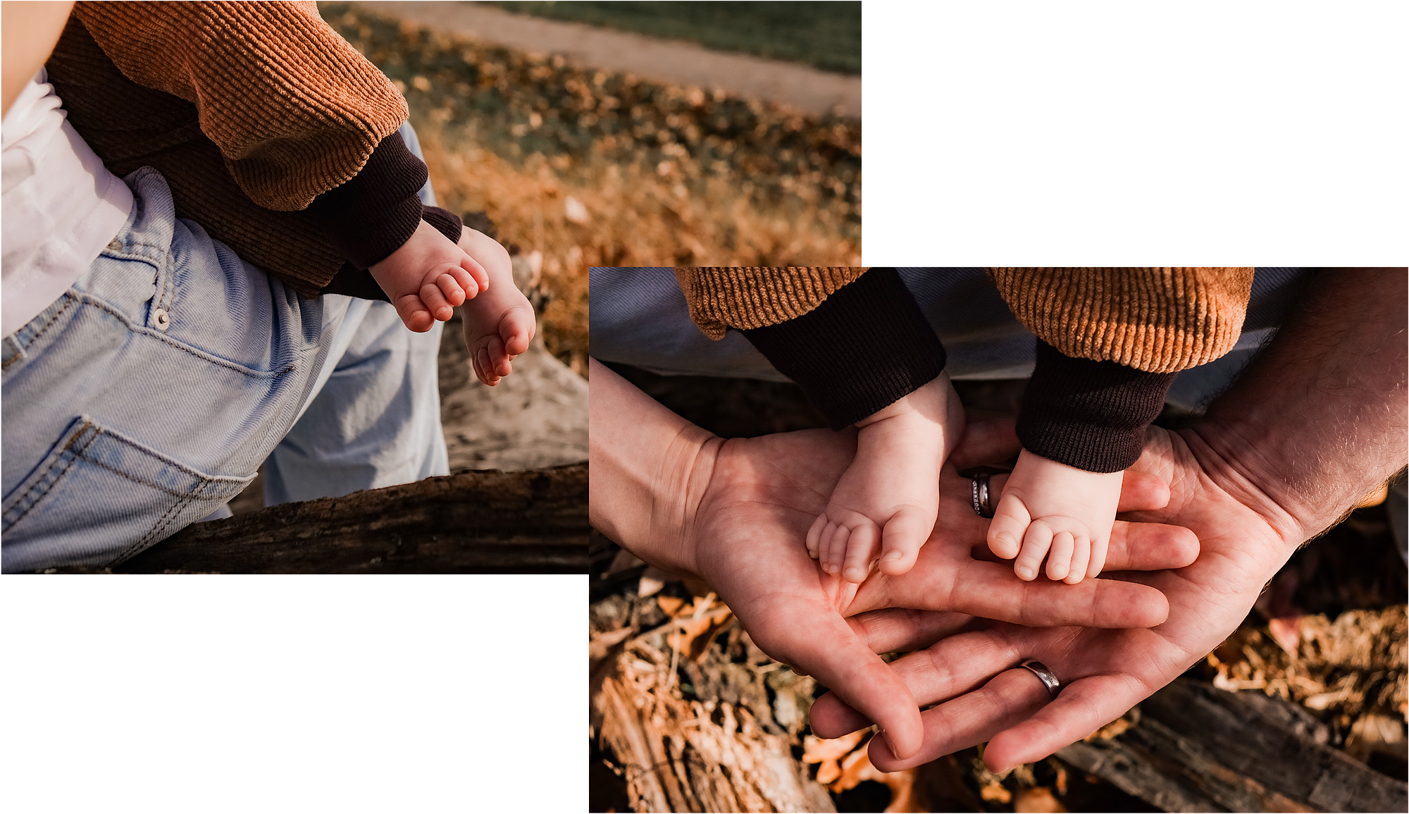 Bildmontage Hände Babyfüßchen, © A Line Photography Aylin Trautter